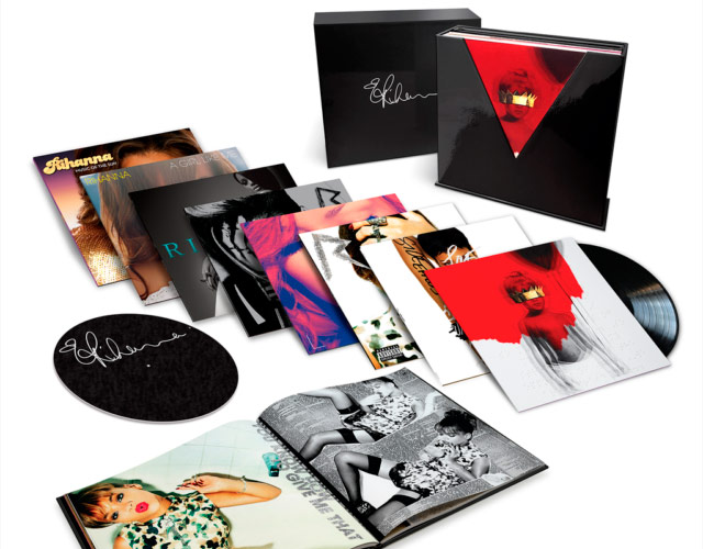 Rihanna anuncia caja con todos sus discos en vinilo