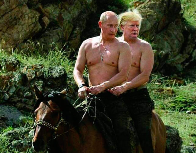 El amor entre Donald Trump y Vladimir Putin se hace viral