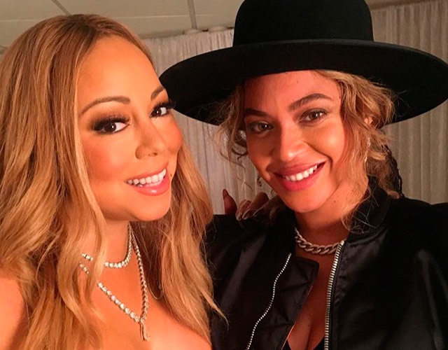 Mariah Carey y Beyoncé, juntas en su concierto de Navidad