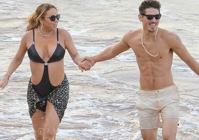 Las fotos más bizarras de Mariah Carey y su nuevo novio buenorro
