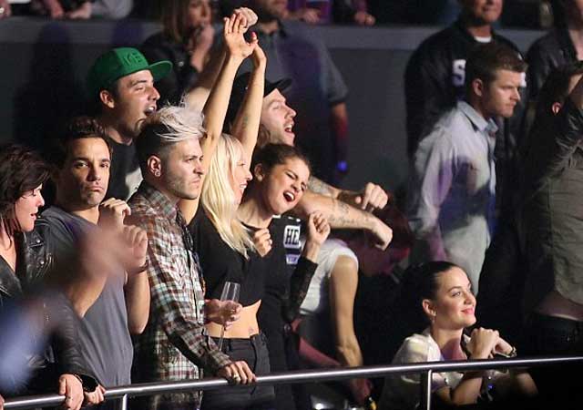 Sia, Katy Perry y Selena Gomez se unen para ir a ver a Britney Spears en Las Vegas
