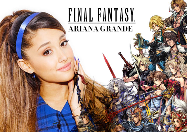 Ariana Grande, personaje del nuevo 'Final Fantasy'