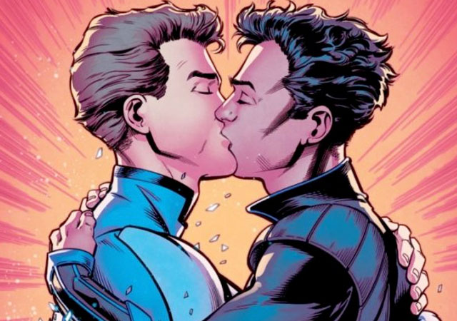 El primer beso gay de 'Iceman' de X-Men