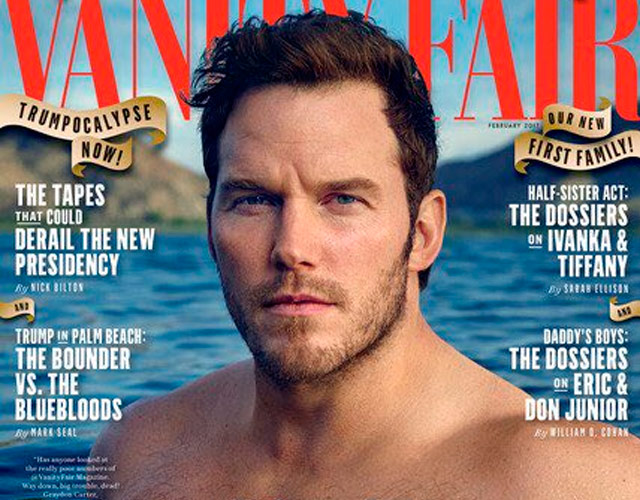 Chris Pratt desnudo en Vanity Fair