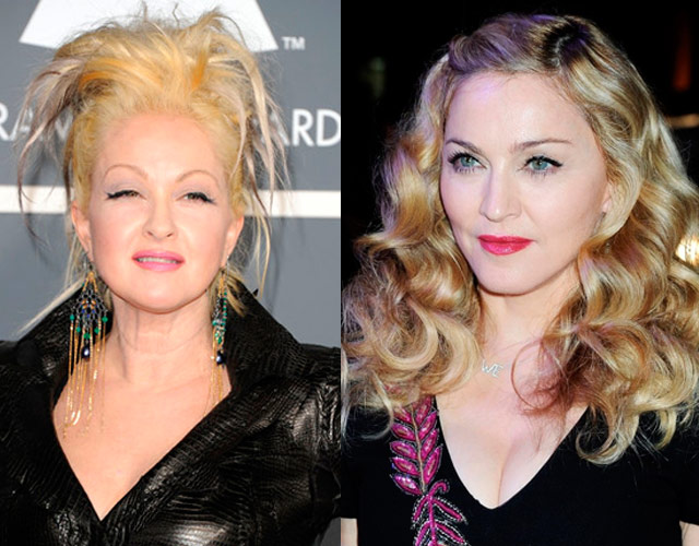 Cyndi Lauper critica a Madonna por su discurso en la Women's March