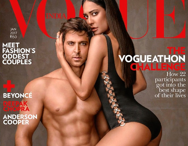 Hrithik Roshan desnudo en portada de Vogue
