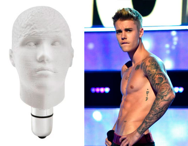 Los vibradores con la cabeza de Justin Bieber, objeto de deseo impreso en 3D