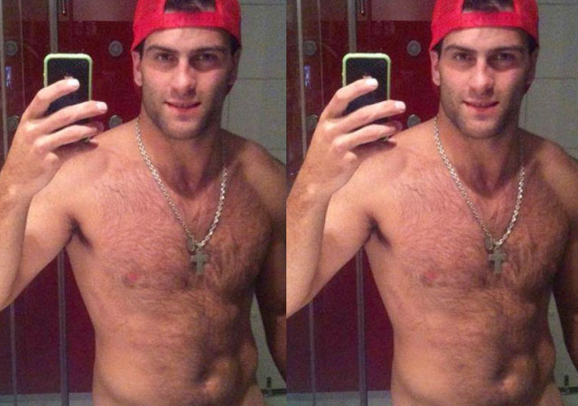 El jugador de rugby argentino Nacho Karqui desnudo