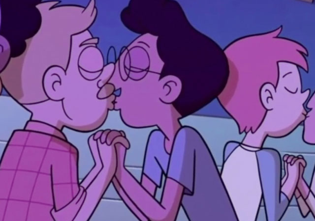 Una serie de Disney emite un beso gay en una serie infantil