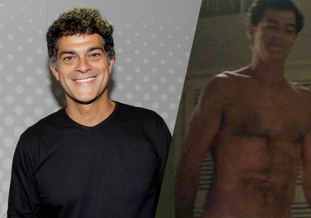 El actor brasileño Eduardo Moscovis desnudo y enseñando el pene en televisión