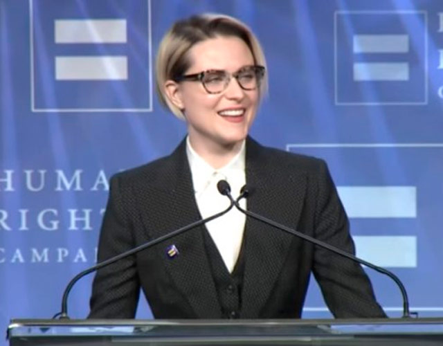 El emocionante discurso de Evan Rachel Wood por la visibilidad bisexual