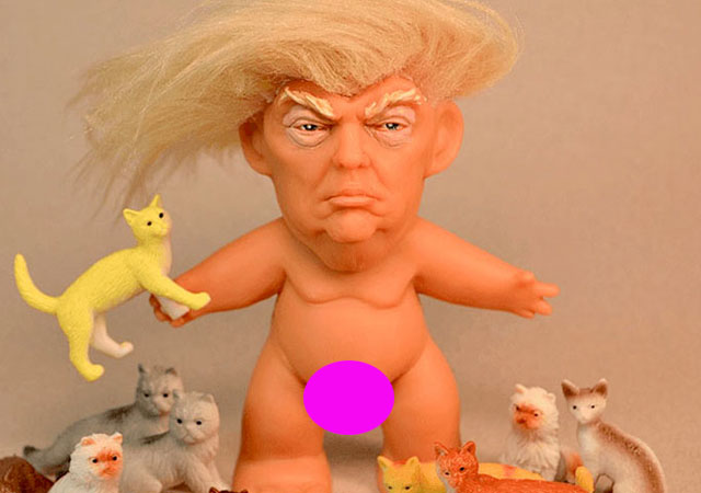 Llega el muñeco troll de Donald Trump gracias a Kickstarter