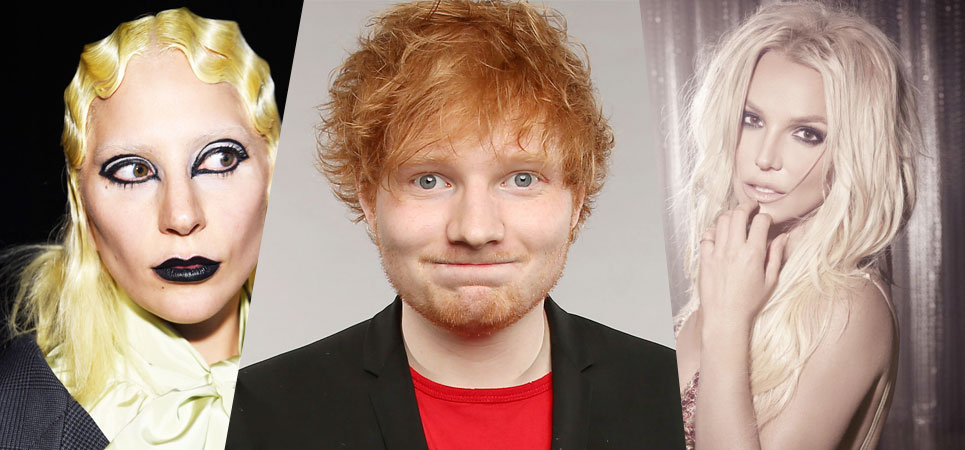 Los fans de Lady Gaga y Britney Spears critican las declaraciones de Ed Sheeran