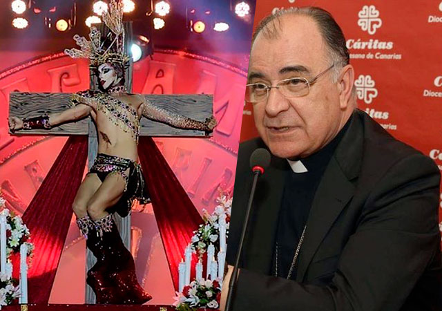 El obispo de Canarias cree que una drag queen es peor que el accidente de Spanair