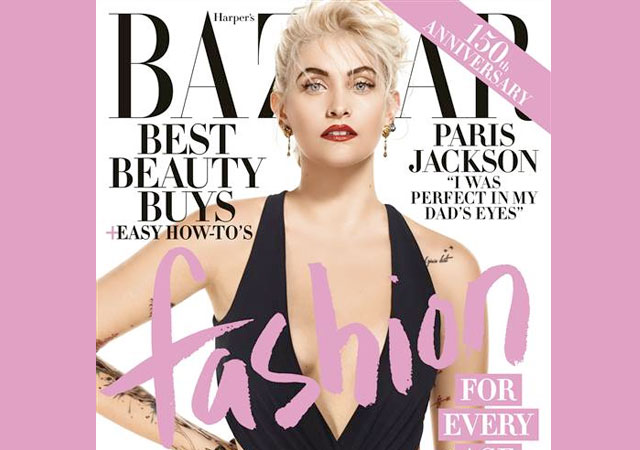 Paris Jackson se convierte en Madonna para 'Harper's Bazaar'