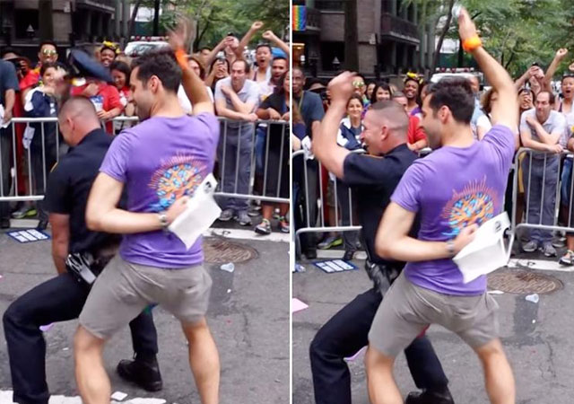 Muere el policía del vídeo viral en el Orgullo de Nueva York de 2015