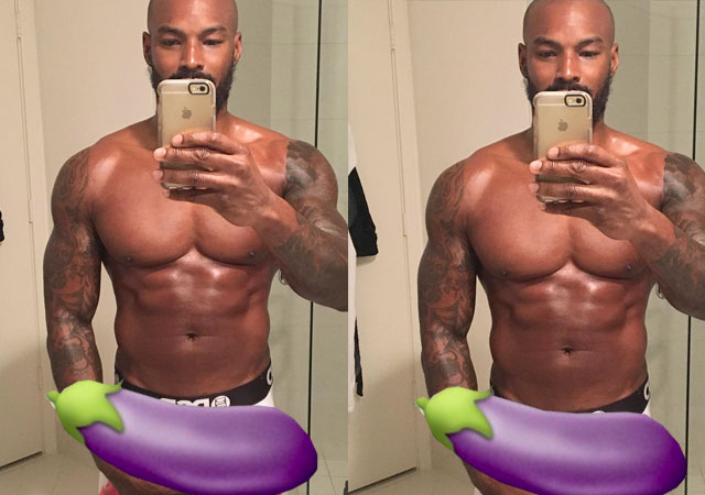 Tyson Beckford calienta Instagram agarrándose el pene
