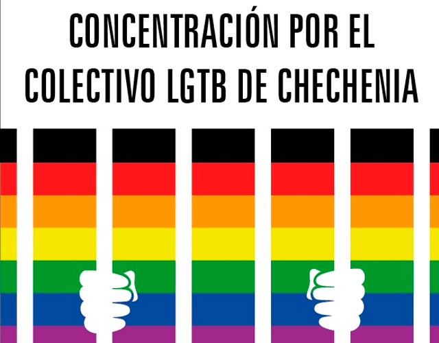 Concentraciones en España contra la homofobia en Chechenia