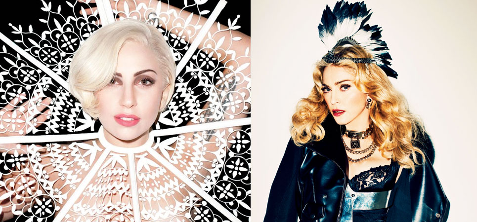 Madonna y Lady Gaga aparecen en el Empire State de Nueva York