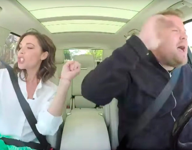 Victoria Beckham en el Carpool Karaoke de James Corden