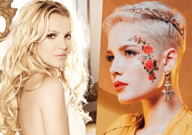 Halsey celebra el disco 'Femme Fatale' de Britney Spears
