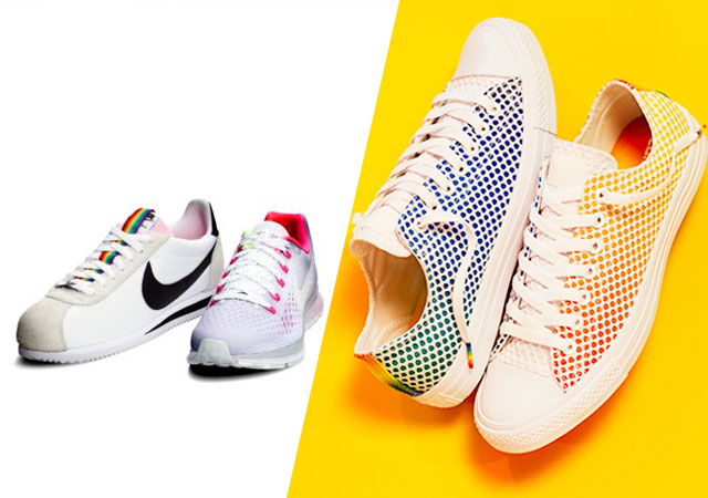 Las zapatillas para el Orgullo Gay 2017 de Nike y Converse