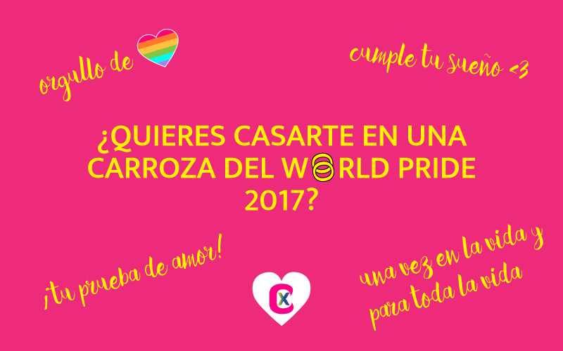 boda world pride 2017 madrid
