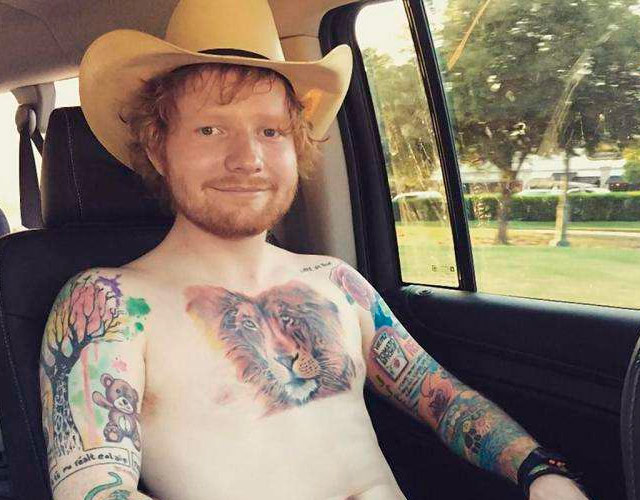 Ed Sheeran desnudo, el cantautor que arrasa
