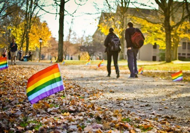 ¿Existe el apoyo a los estudiantes LGBT en la universidad?