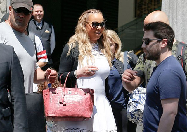 Así fue la visita de Mariah Carey a Barcelona