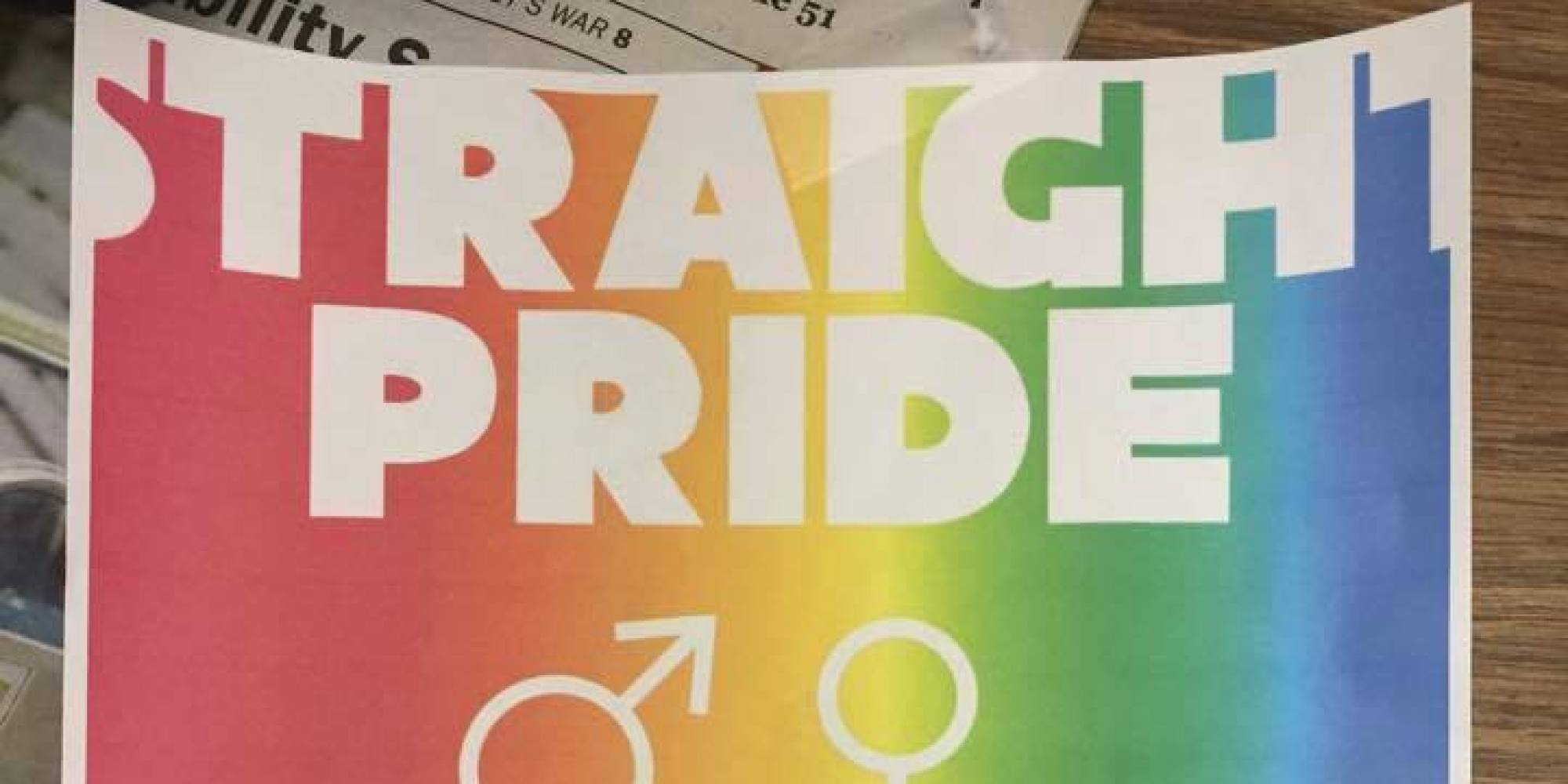 Otro año más, los homófobos exigen un Día del Orgullo Hetero