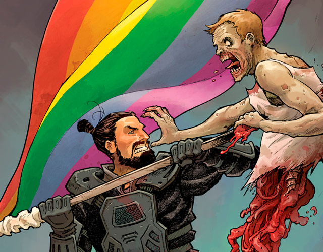 La portada gay de 'The Walking Dead'