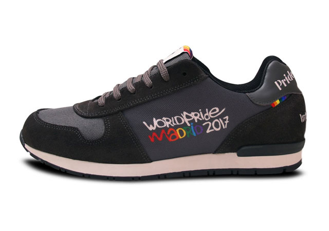 Así son las zapatillas oficiales del World Pride 2017 en Madrid