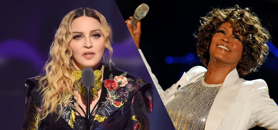 Se desvela una carta en la que Madonna arrasa contra Whitney Houston