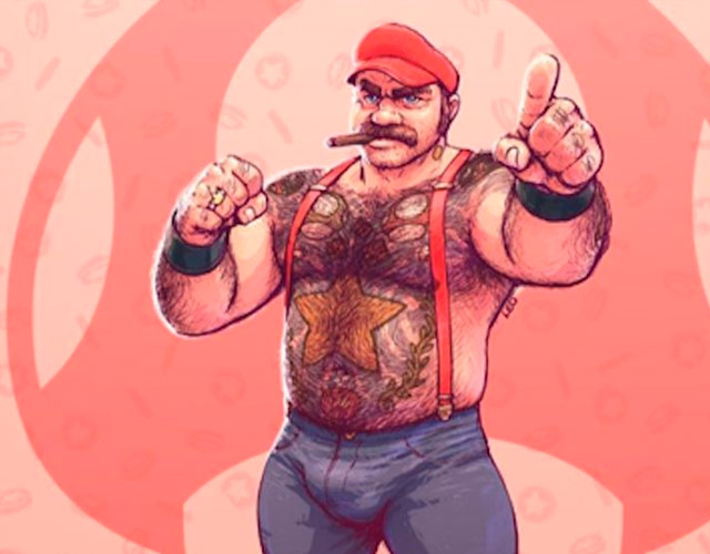 Los personajes de Nintendo, reinventados como osos gays