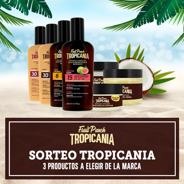 ¿Quieres llevarte una cesta de productos Tropicania totalmente gratis?