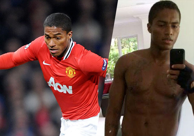 Las selfies del futbolista Antonio Valencia desnudo