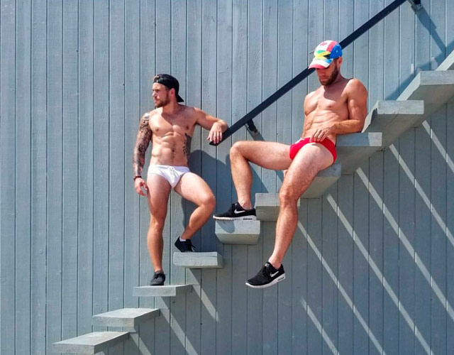 Gus Kenworthy y Matthew Wilkas desnudos en sus vacaciones