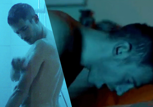 Julian Morris desnudo en 'Man In An Orange Shirt'