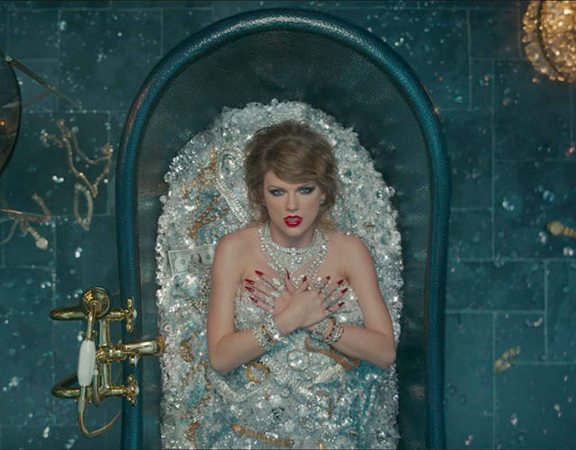 Taylor Swift gasta 10 millones en una escena del vídeo de 'Look What You Made Me Do'