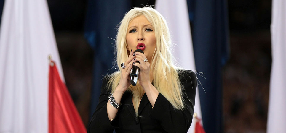 Suena el nombre de Christina Aguilera para la Super Bowl 2018