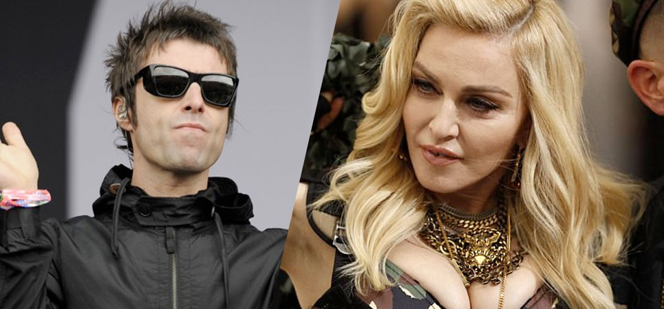 Liam Gallagher cuenta como Oasis existe gracias a 'Like A Virgin' de Madonna