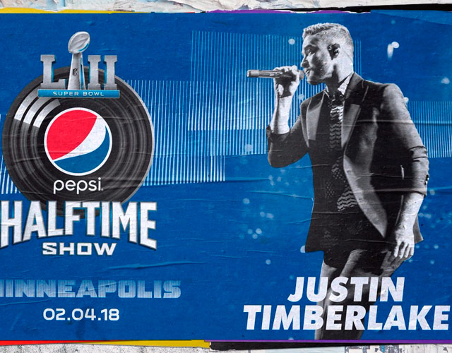 Justin Timberlake, confirmado en la Super Bowl 2018