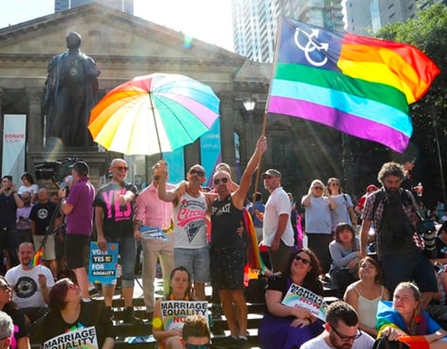 Australia dice sí al matrimonio igualitario