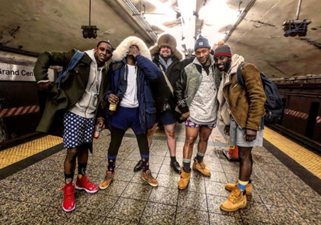 Las mejores fotos del día sin pantalones en el metro