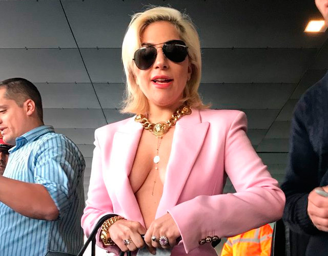 Lady Gaga ya está en Barcelona para sus conciertos