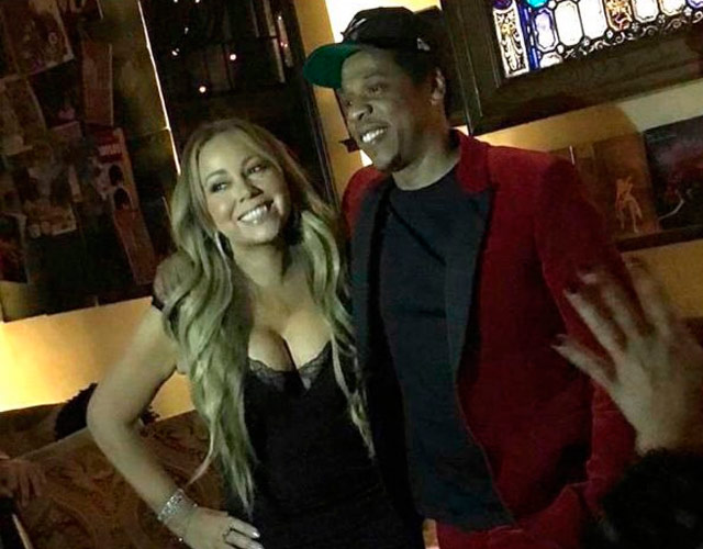 Mariah Carey graba nuevo disco con Jay Z