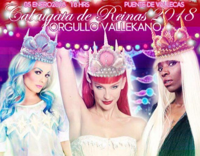 Polémica por una drag queen en la cabalgata de los Reyes Magos en Madrid