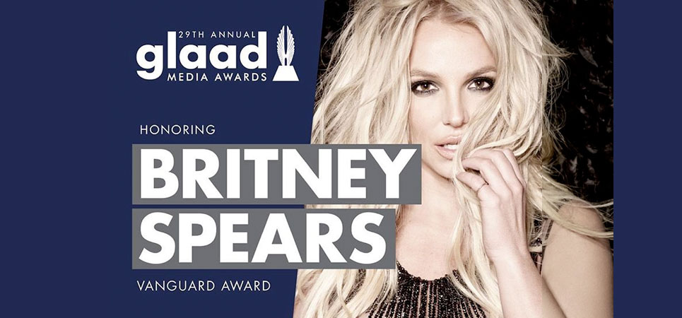 Britney Spears gana el premio honorífico de GLAAD a la mejor aliada LGBT