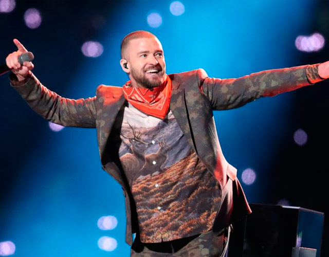 Justin Timberlake y Pink cantan en la Super Bowl 2018